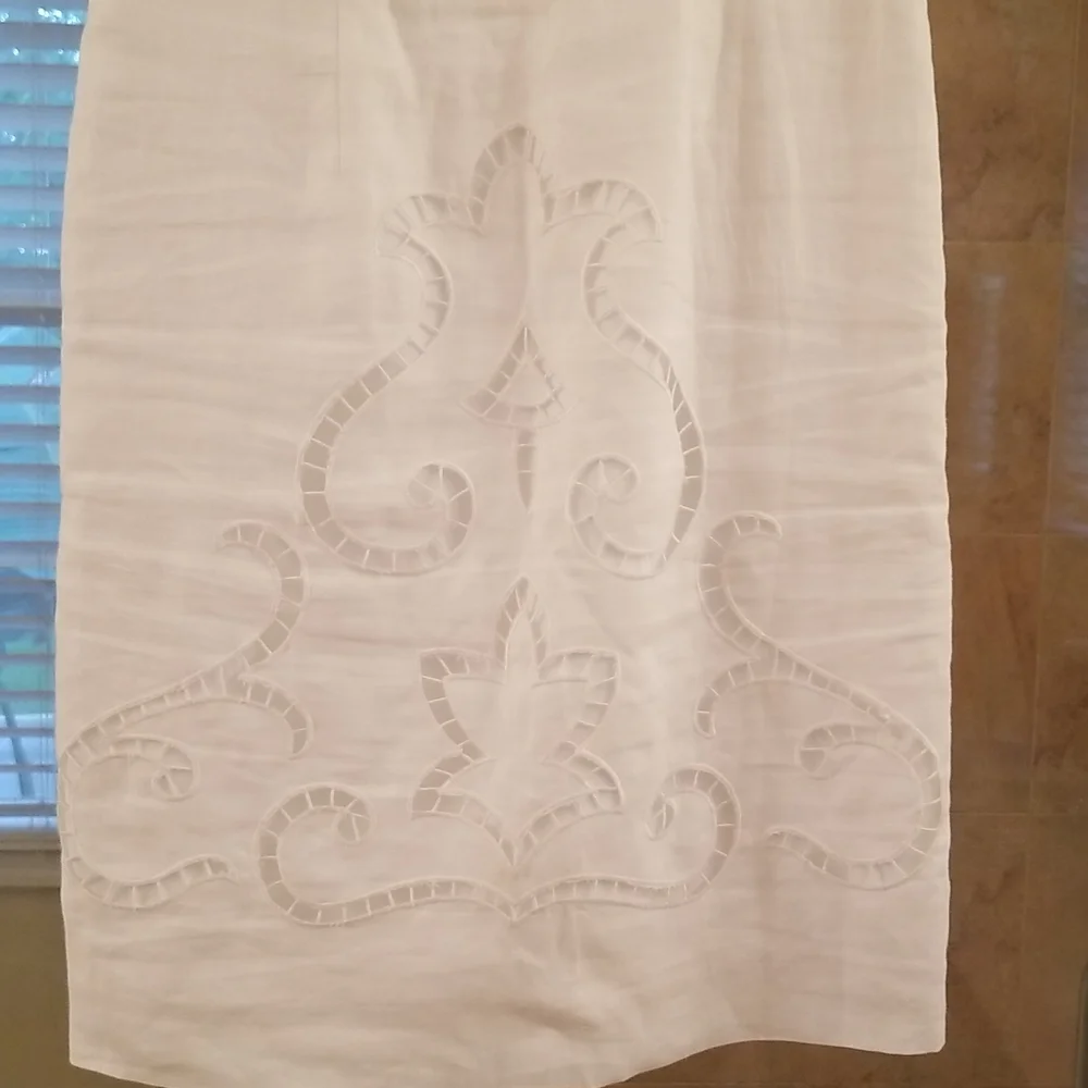 Linen Jones of New York fully lined linen dress size 2 - Picture 3 of 4
